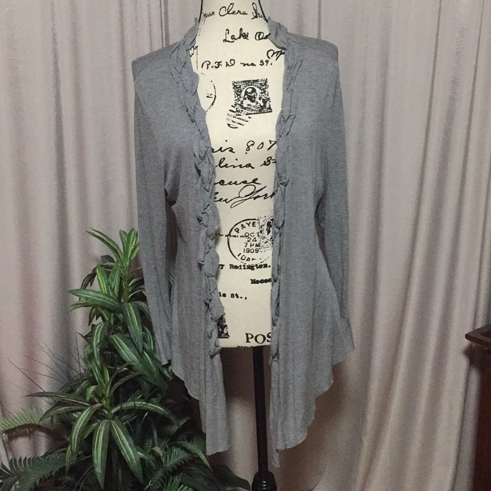 Host Pick 1/2/20 Cable & Gauge open  cardigan.